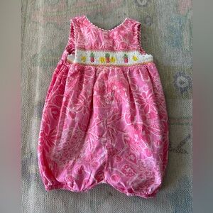 Lilly Pulitzer Smocked Bubble